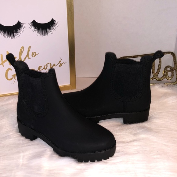 Jeffrey Campbell Shoes - Jeffrey Campbell Cloudy Chelsea Rain Boots Shoes 7